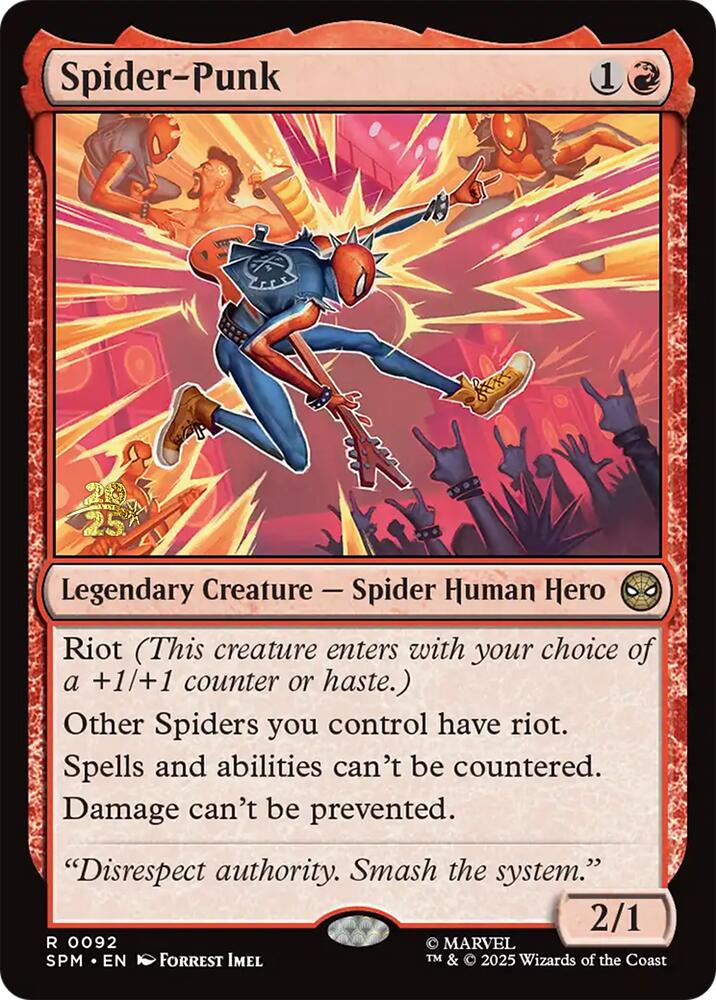 Spider-Punk [Marvel's Spider-Man Prerelease Promos] | Exor Games Summserside