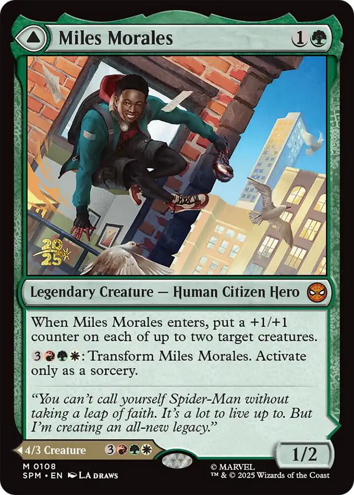 Miles Morales // Ultimate Spider-Man [Marvel's Spider-Man Prerelease Promos] | Exor Games Summserside