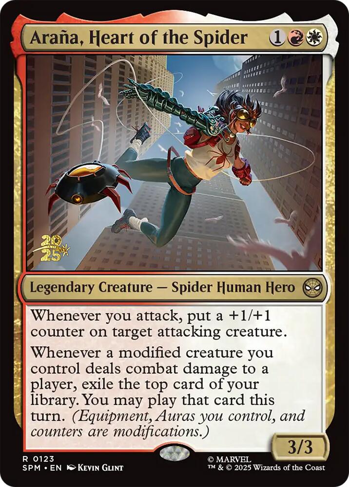 Arana, Heart of the Spider [Marvel's Spider-Man Prerelease Promos] | Exor Games Summserside