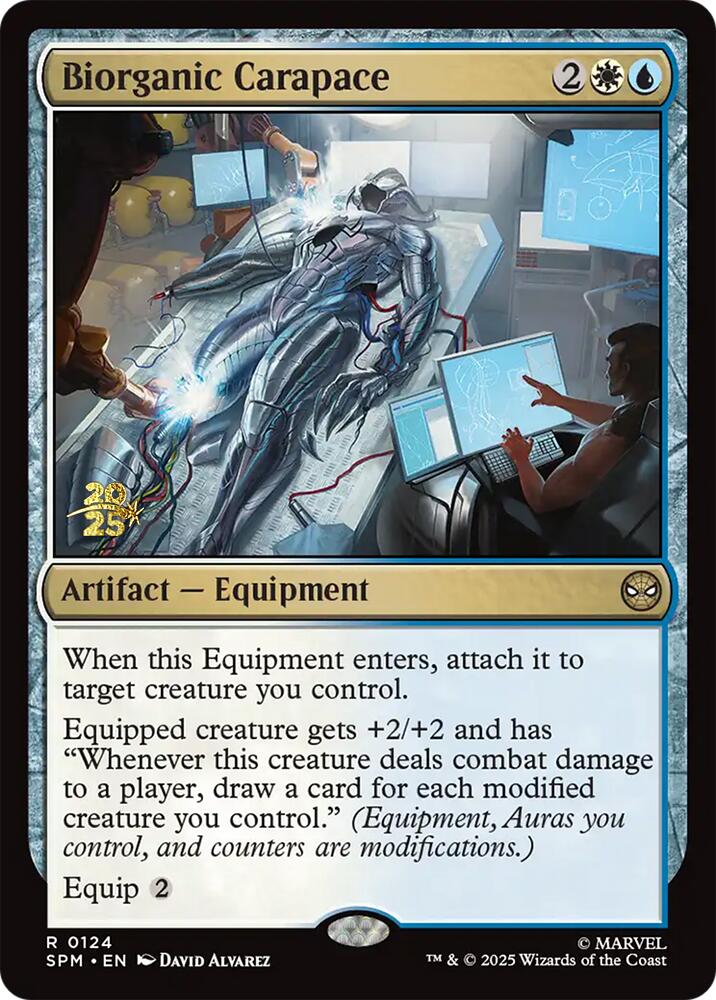 Biorganic Carapace [Marvel's Spider-Man Prerelease Promos] | Exor Games Summserside