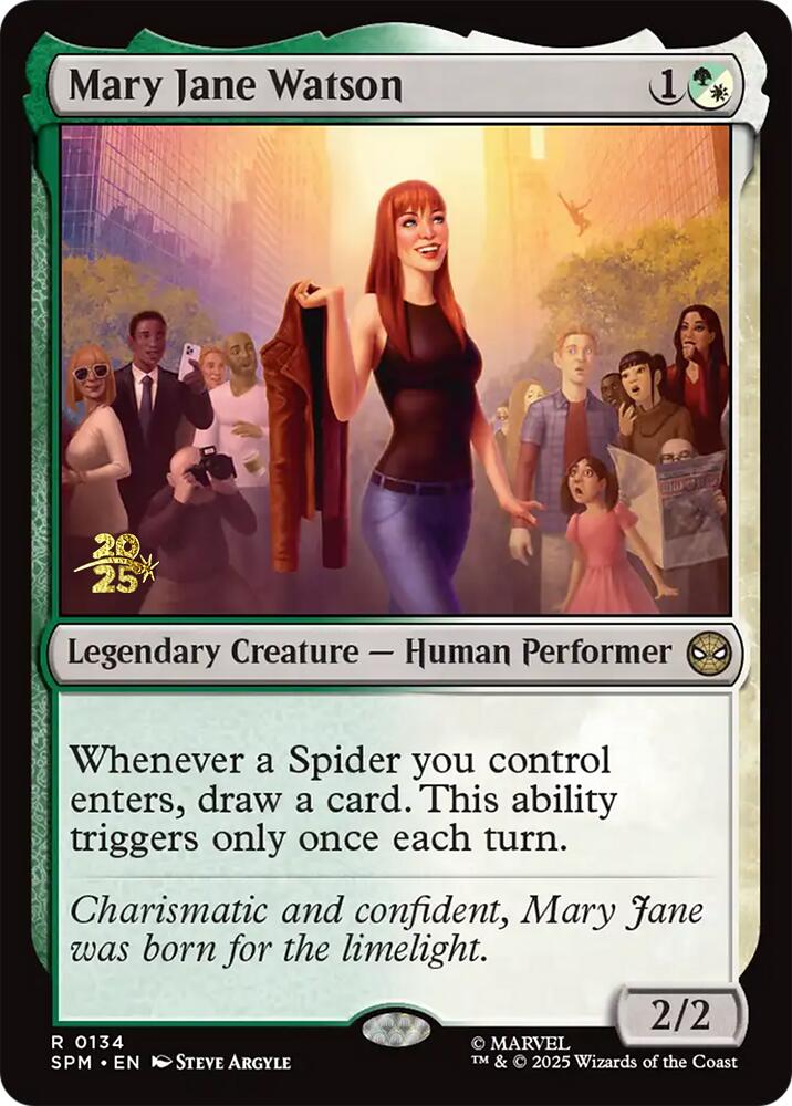 Mary Jane Watson [Marvel's Spider-Man Prerelease Promos] | Exor Games Summserside