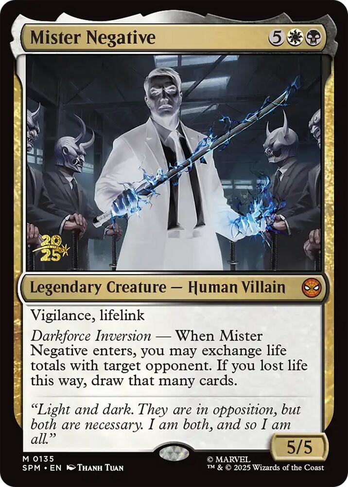 Mister Negative [Marvel's Spider-Man Prerelease Promos] | Exor Games Summserside