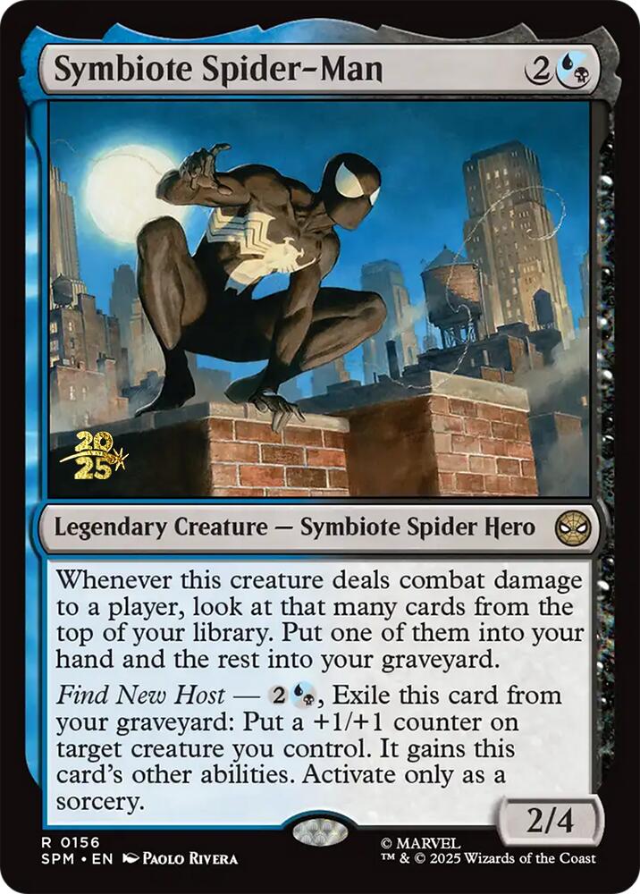 Symbiote Spider-Man [Marvel's Spider-Man Prerelease Promos] | Exor Games Summserside