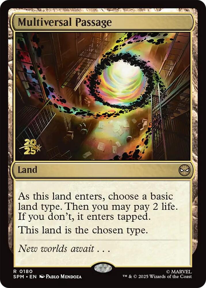Multiversal Passage [Marvel's Spider-Man Prerelease Promos] | Exor Games Summserside