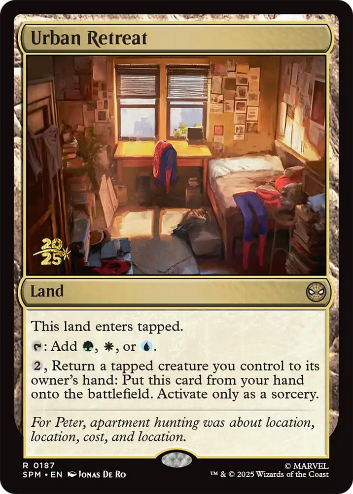 Urban Retreat [Marvel's Spider-Man Prerelease Promos] | Exor Games Summserside