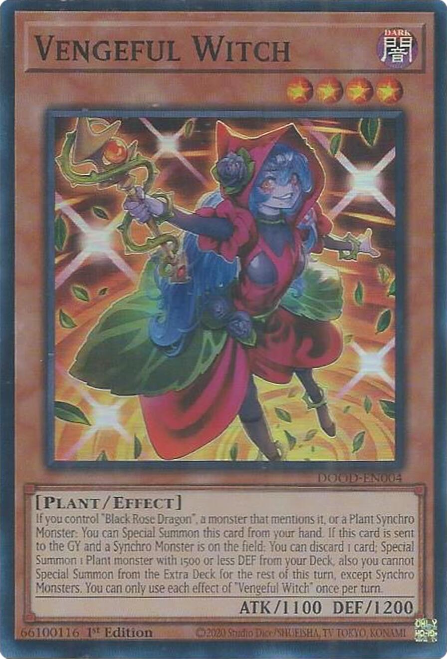 Vengeful Witch [DOOD-EN004] Super Rare | Exor Games Summserside