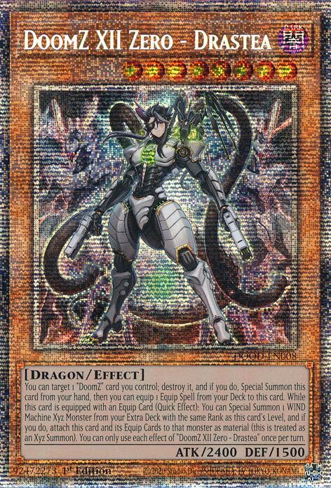 DoomZ XII Zero - Drastea (Starlight Rare) [DOOD-EN008] Starlight Rare | Exor Games Summserside