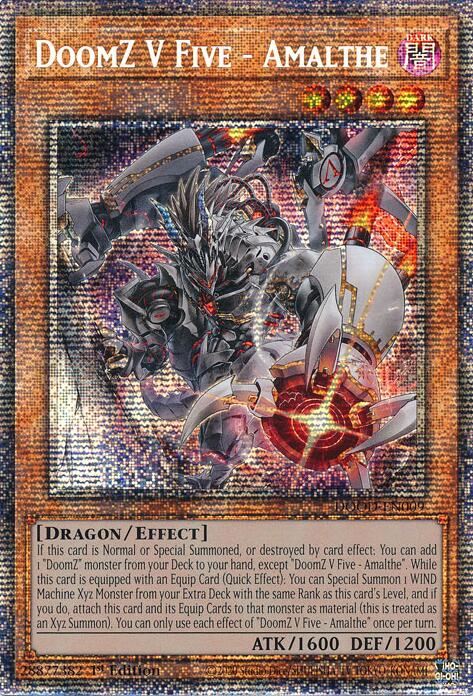 DoomZ V Five - Amalthe (Starlight Rare) [DOOD-EN009] Starlight Rare | Exor Games Summserside