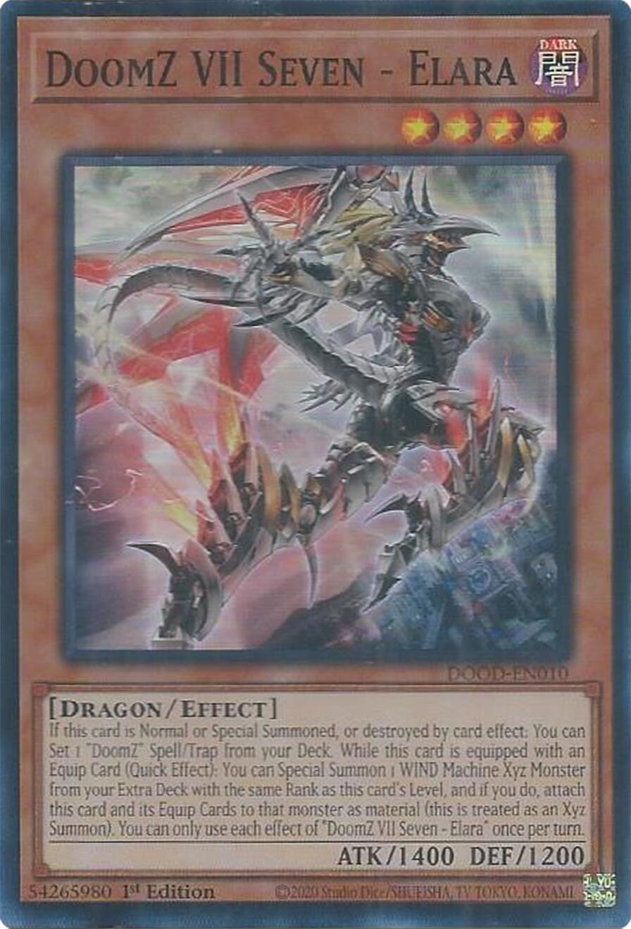 DoomZ VII Seven - Elara [DOOD-EN010] Super Rare | Exor Games Summserside