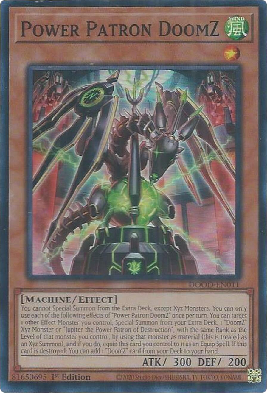 Power Patron DoomZ [DOOD-EN011] Super Rare | Exor Games Summserside