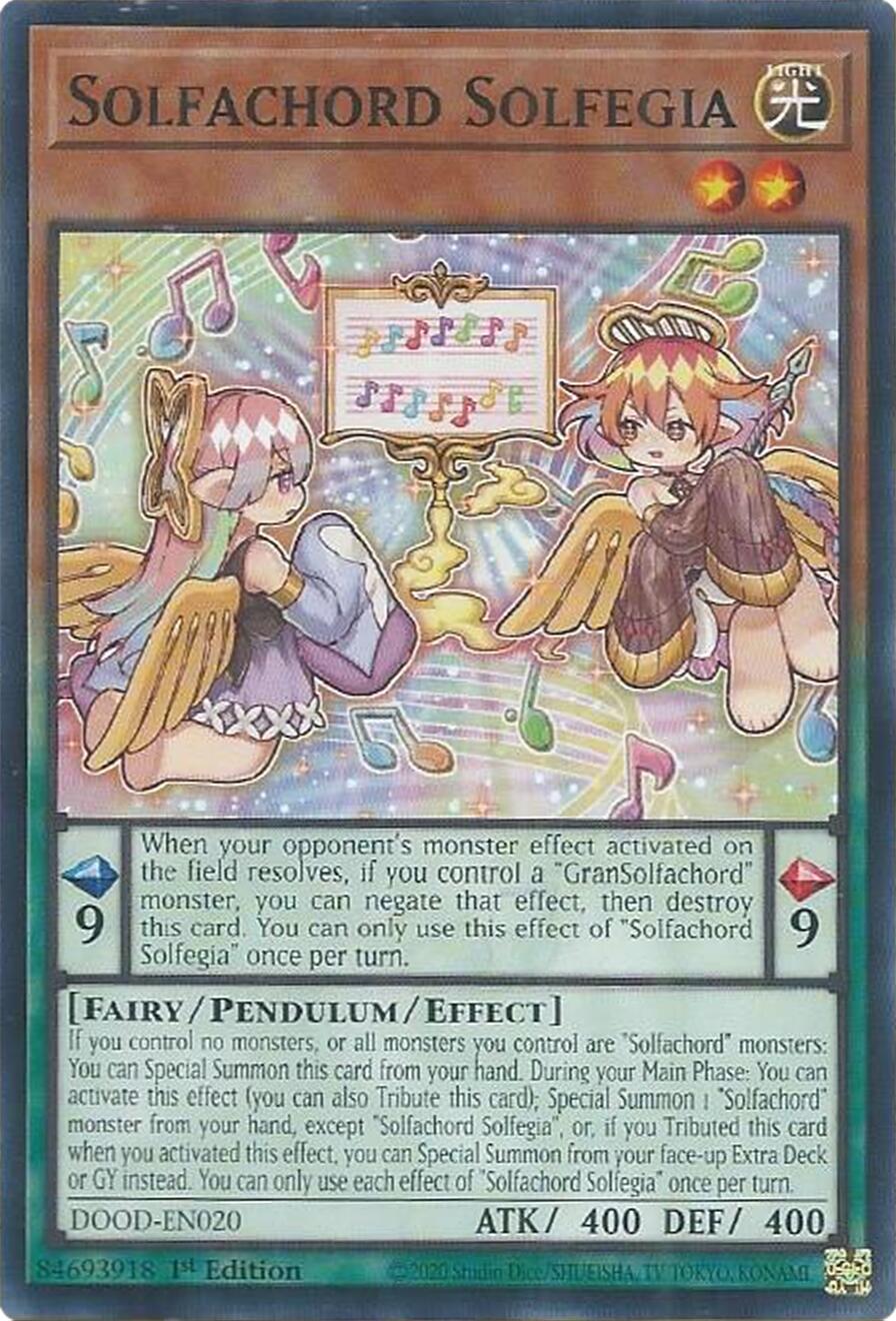 Solfachord Solfegia [DOOD-EN020] Common | Exor Games Summserside