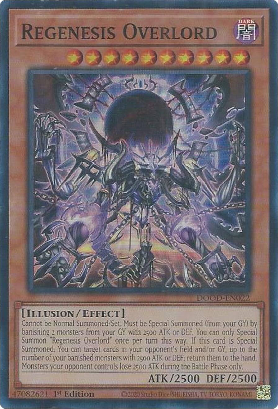 Regenesis Overlord [DOOD-EN022] Super Rare | Exor Games Summserside