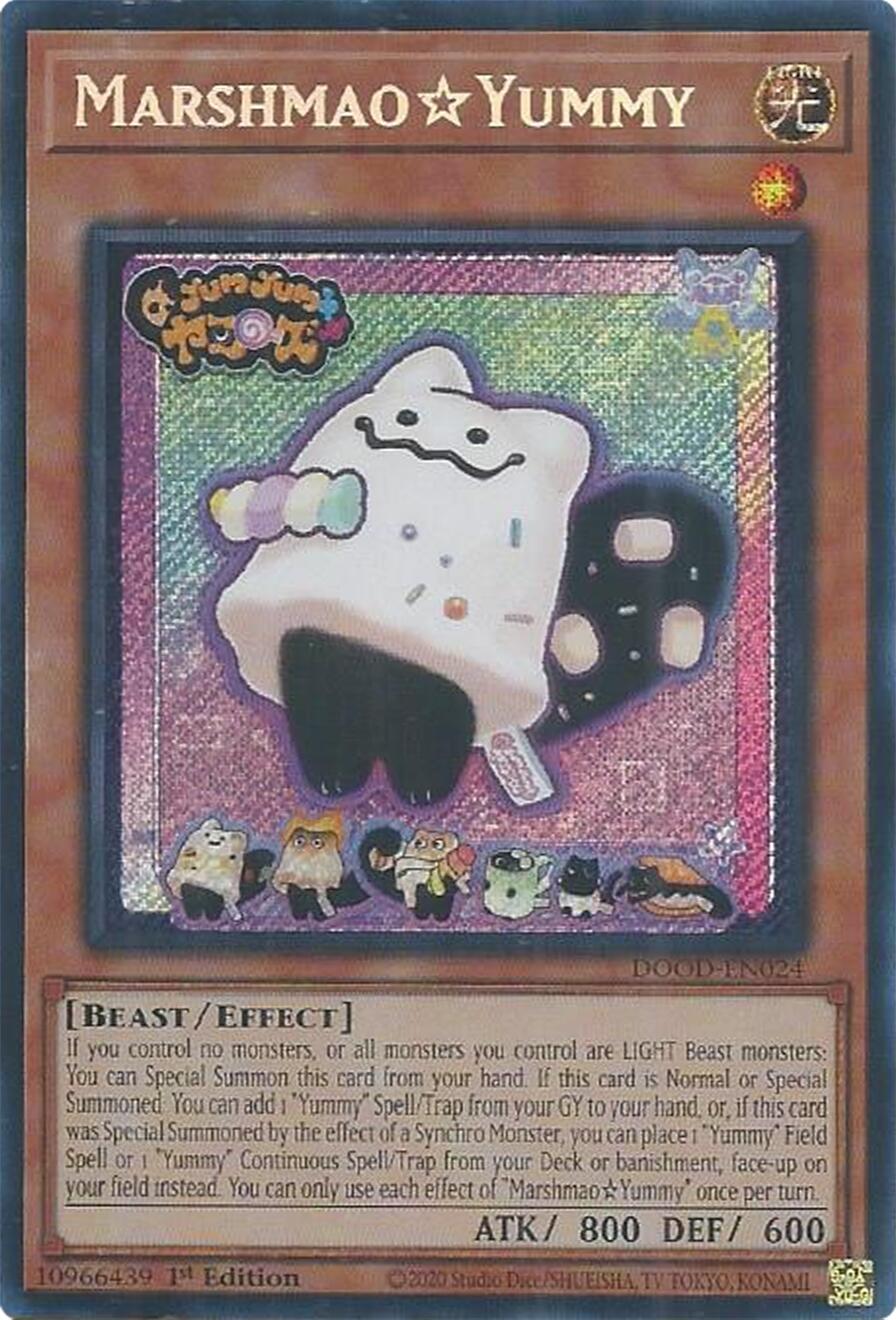 MarshmaoYummy [DOOD-EN024] Secret Rare | Exor Games Summserside
