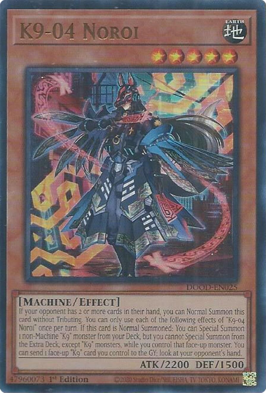 K9-04 Noroi [DOOD-EN025] Ultra Rare | Exor Games Summserside