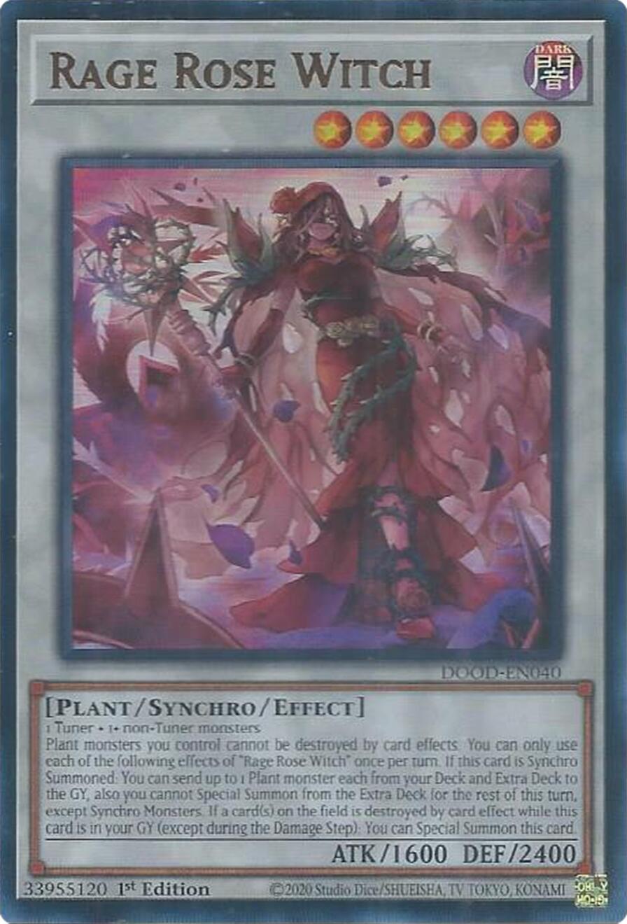 Rage Rose Witch [DOOD-EN040] Ultra Rare | Exor Games Summserside