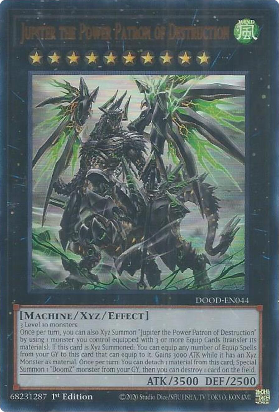 Jupiter the Power Patron of Destruction [DOOD-EN044] Ultra Rare | Exor Games Summserside
