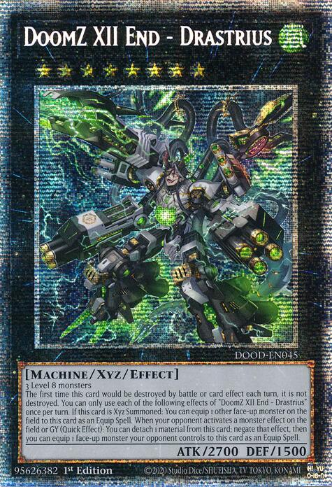 DoomZ XII End - Drastrius (Starlight Rare) [DOOD-EN045] Starlight Rare | Exor Games Summserside