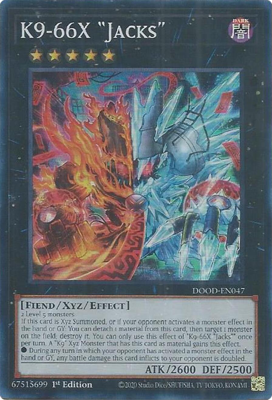 K9-66X "Jacks" [DOOD-EN047] Super Rare | Exor Games Summserside