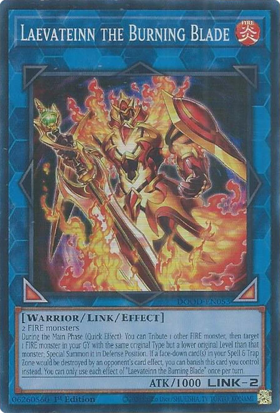 Laevateinn the Burning Blade [DOOD-EN053] Super Rare | Exor Games Summserside