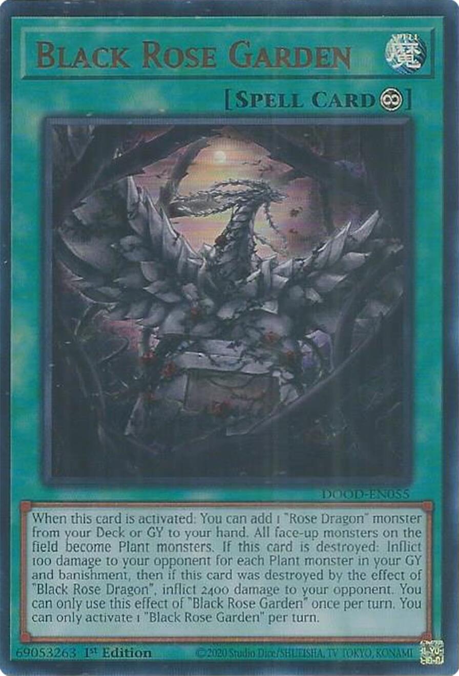 Black Rose Garden [DOOD-EN055] Ultra Rare | Exor Games Summserside