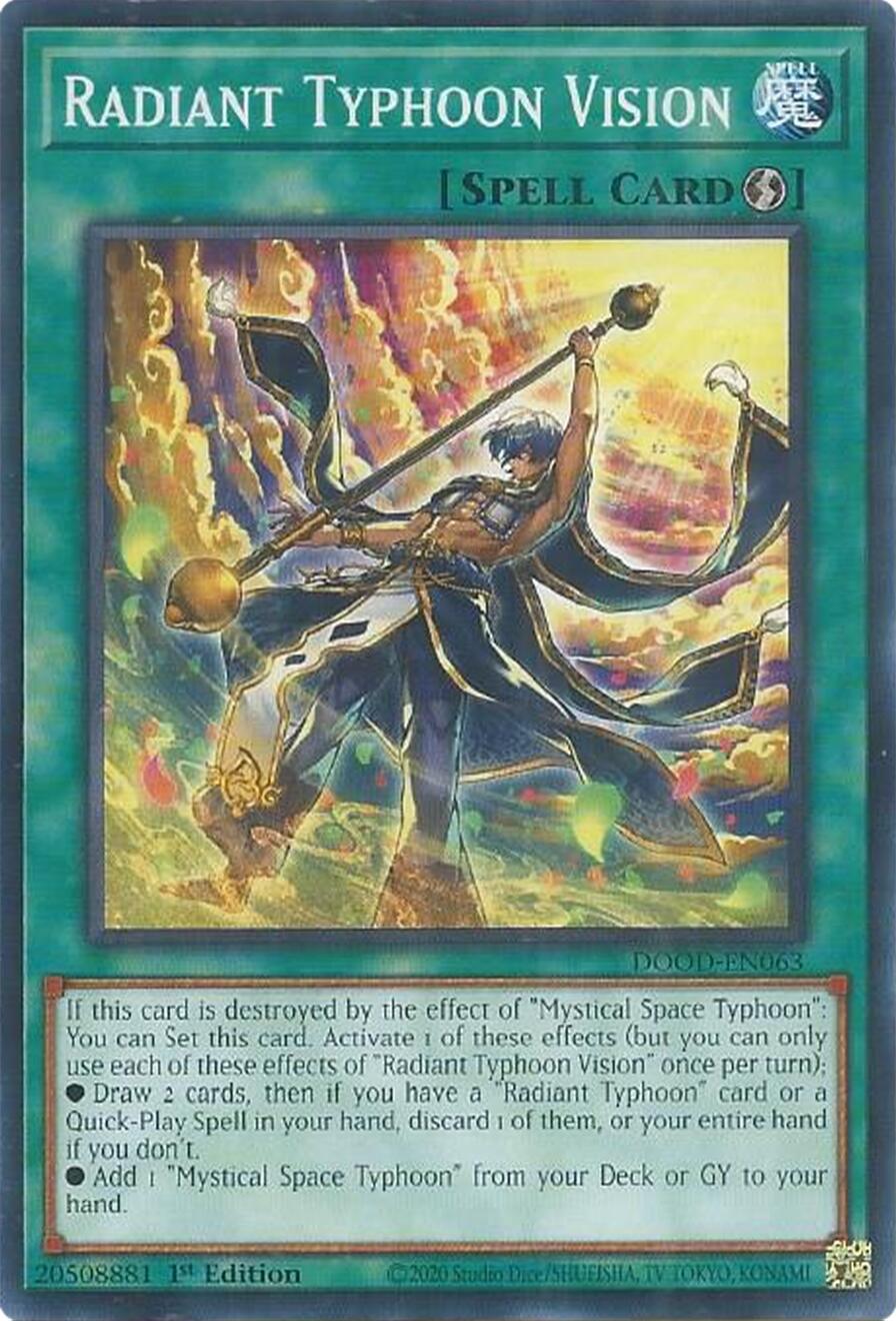 Radiant Typhoon Vision [DOOD-EN063] Common | Exor Games Summserside