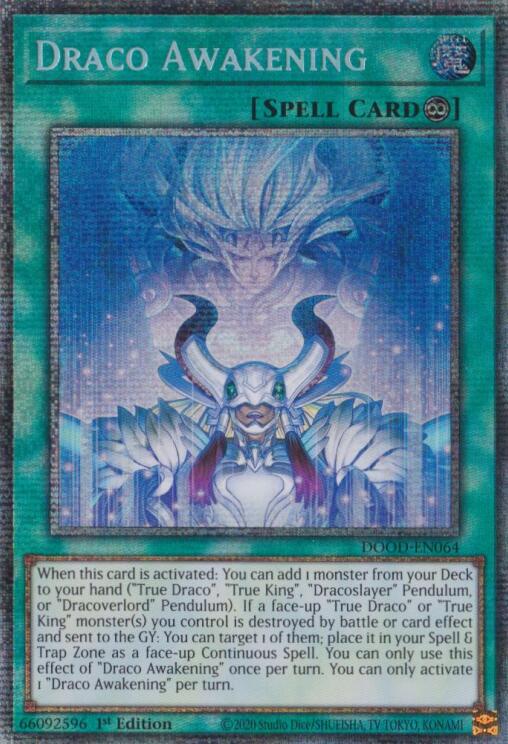 Draco Awakening (Starlight Rare) [DOOD-EN064] Starlight Rare | Exor Games Summserside