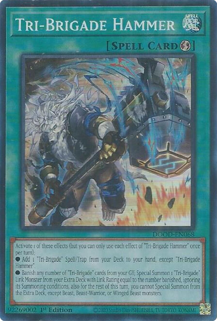 Tri-Brigade Hammer [DOOD-EN068] Super Rare | Exor Games Summserside
