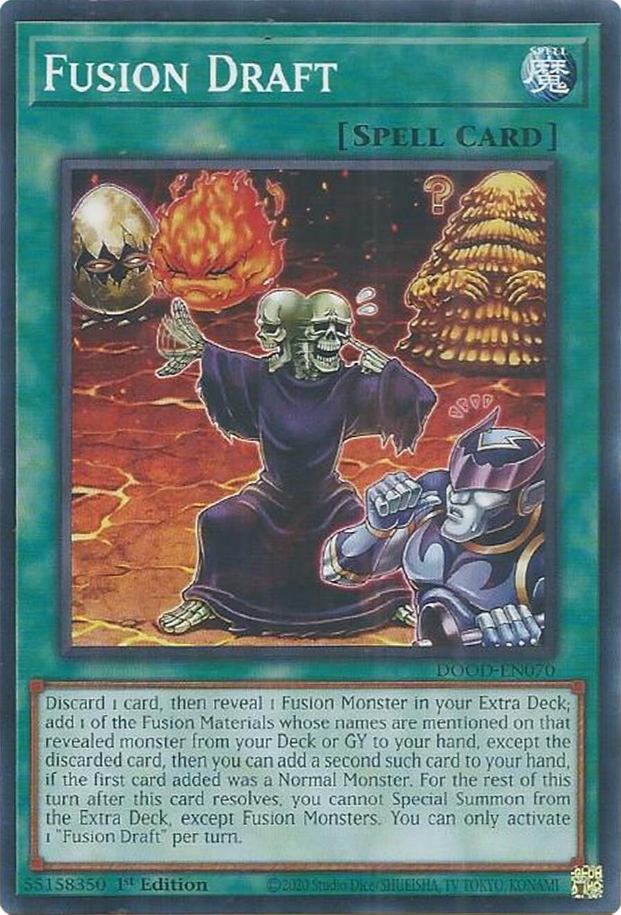 Fusion Draft [DOOD-EN070] Common | Exor Games Summserside