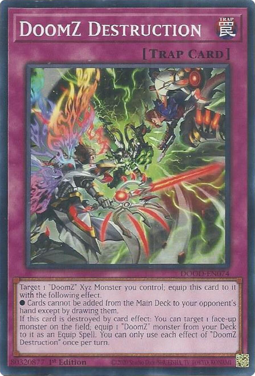 DoomZ Destruction [DOOD-EN074] Common | Exor Games Summserside