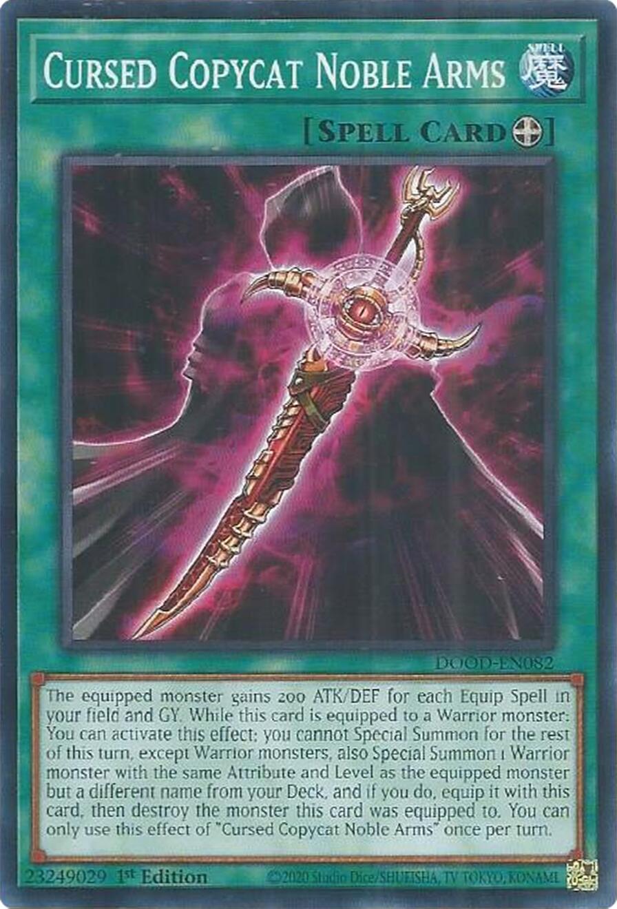 Cursed Copycat Noble Arms [DOOD-EN082] Common | Exor Games Summserside