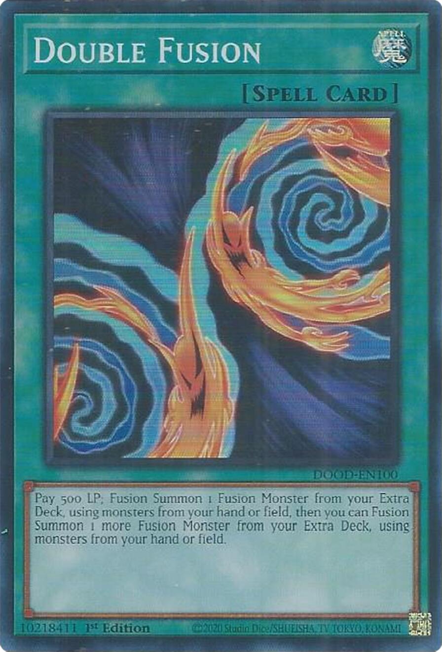 Double Fusion [DOOD-EN100] Super Rare | Exor Games Summserside
