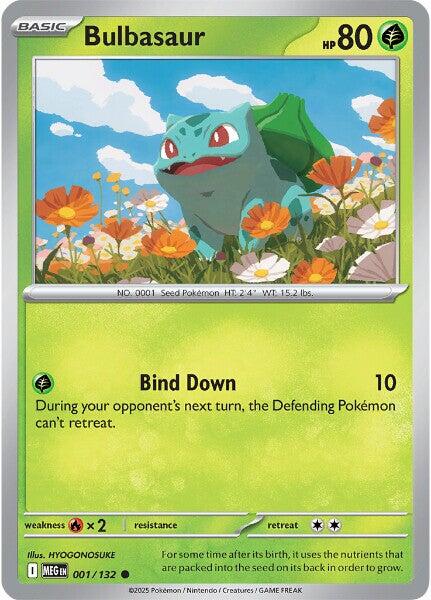 Bulbasaur (001/132) [Mega Evolution: Base Set] | Exor Games Summserside