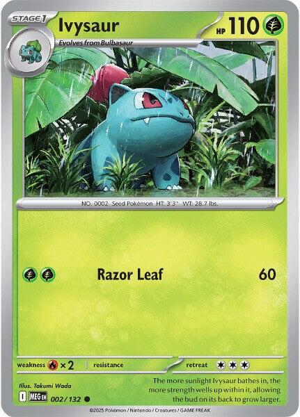 Ivysaur (002/132) [Mega Evolution: Base Set] | Exor Games Summserside