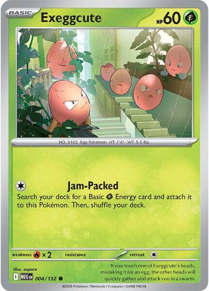 Exeggcute (004/132) [Mega Evolution: Base Set] | Exor Games Summserside