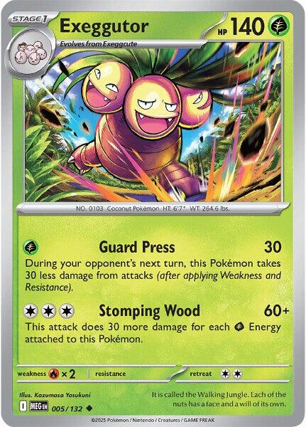 Exeggutor (005/132) [Mega Evolution: Base Set] | Exor Games Summserside