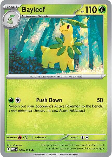 Bayleef (009/132) [Mega Evolutions: Base Set] | Exor Games Summserside