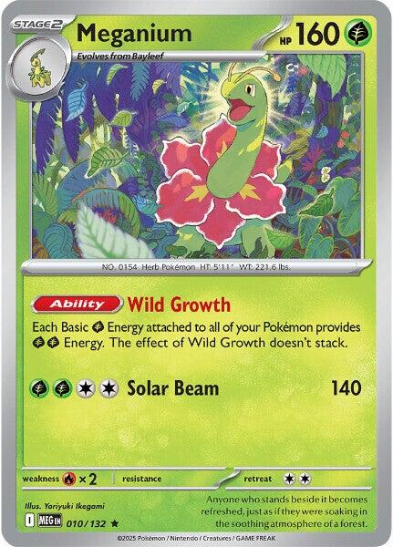 Meganium (010/132) [Mega Evolution: Base Set] | Exor Games Summserside