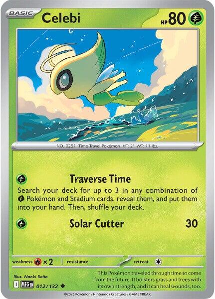 Celebi (012/132) [Mega Evolutions: Base Set] | Exor Games Summserside