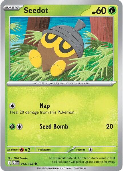 Seedot (013/132) [Mega Evolution: Base Set] | Exor Games Summserside