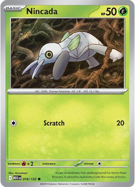Nincada (016/132) [Mega Evolution: Base Set] | Exor Games Summserside