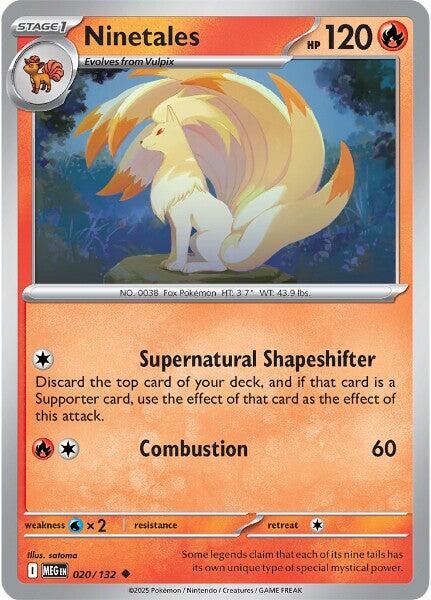 Ninetales (020/132) [Mega Evolution: Base Set] | Exor Games Summserside