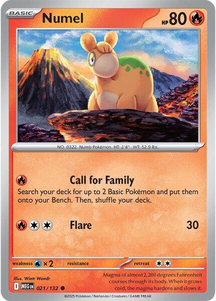 Numel (021/132) [Mega Evolution: Base Set] | Exor Games Summserside