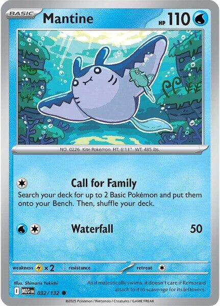 Mantine (032/132) [Mega Evolution: Base Set] | Exor Games Summserside