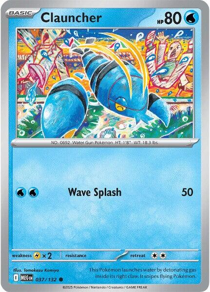 Clauncher (037/132) [Mega Evolution: Base Set] | Exor Games Summserside