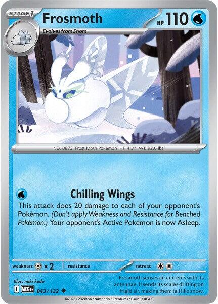 Frosmoth (043/132) [Mega Evolution: Base Set] | Exor Games Summserside