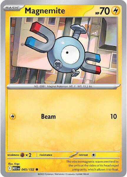 Magnemite (045/132) [Mega Evolution: Base Set] | Exor Games Summserside
