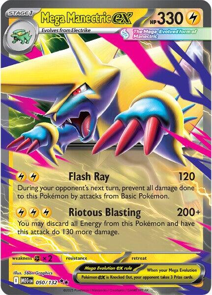 Mega Manectric ex (050/132) [Mega Evolution: Base Set] | Exor Games Summserside