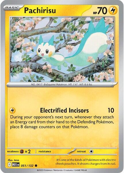 Pachirisu (051/132) [Mega Evolution: Base Set] | Exor Games Summserside