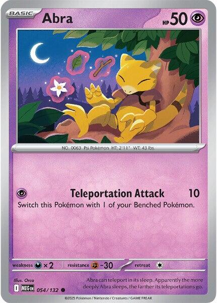 Abra (054/132) [Mega Evolutions: Base Set] | Exor Games Summserside