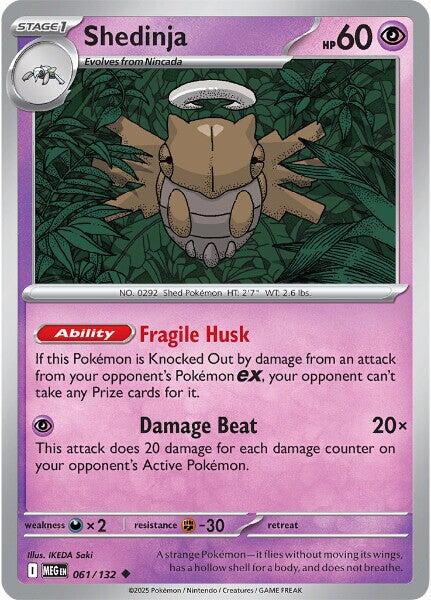 Shedinja (061/132) [Mega Evolution: Base Set] | Exor Games Summserside